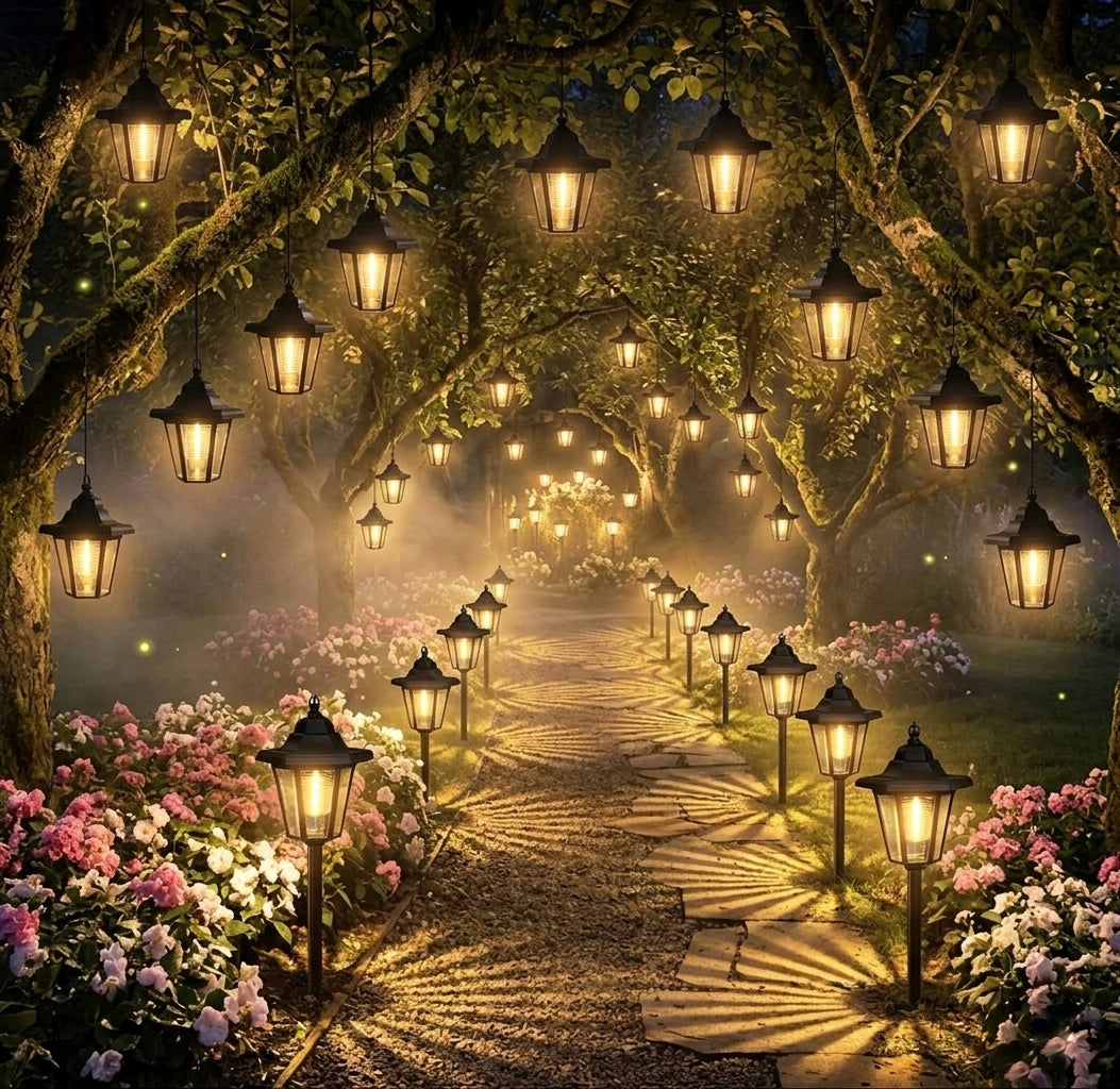 Luvora LuminaGarden™ Solar Lantern