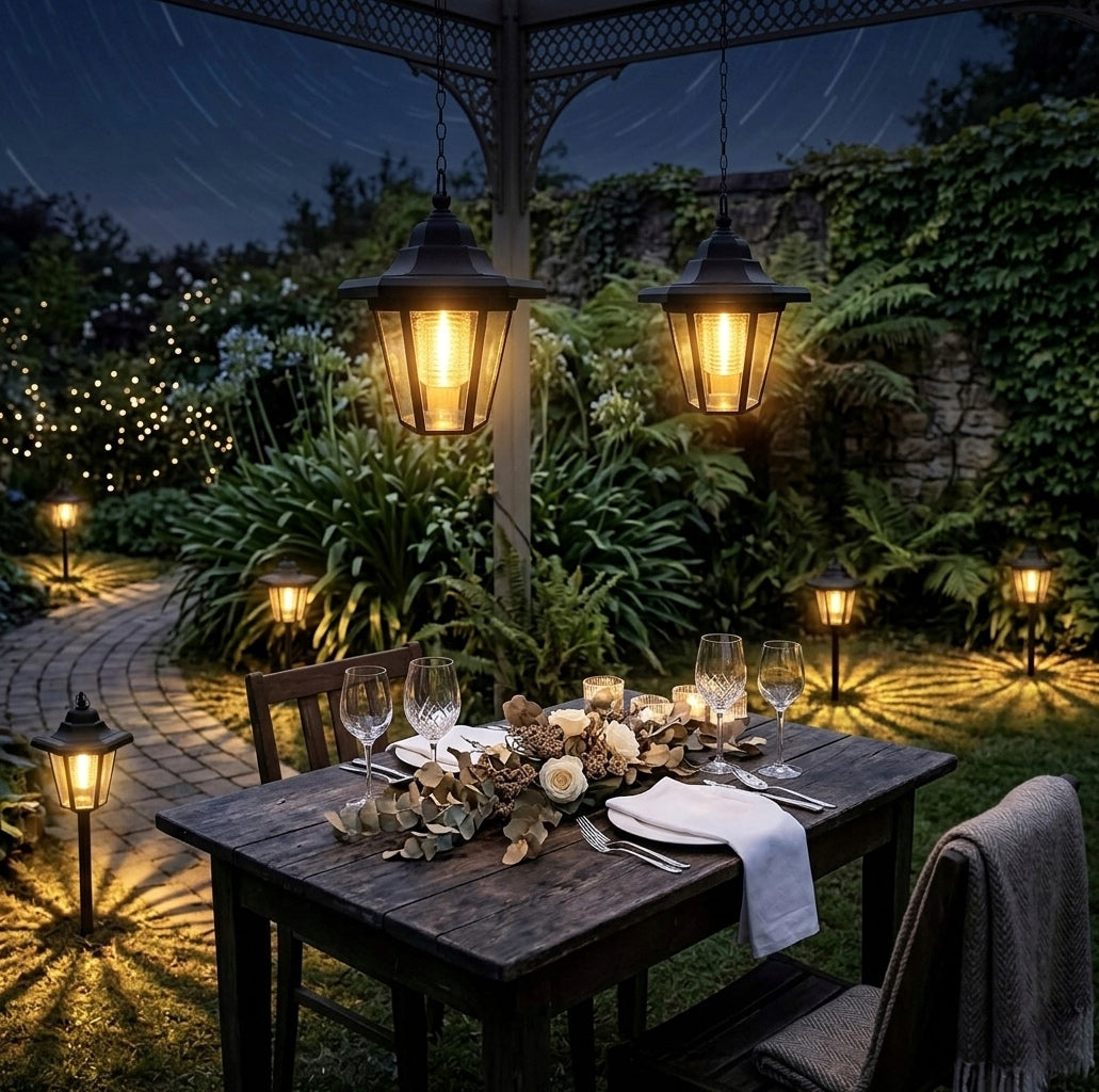 Luvora LuminaGarden™ Solar Lantern