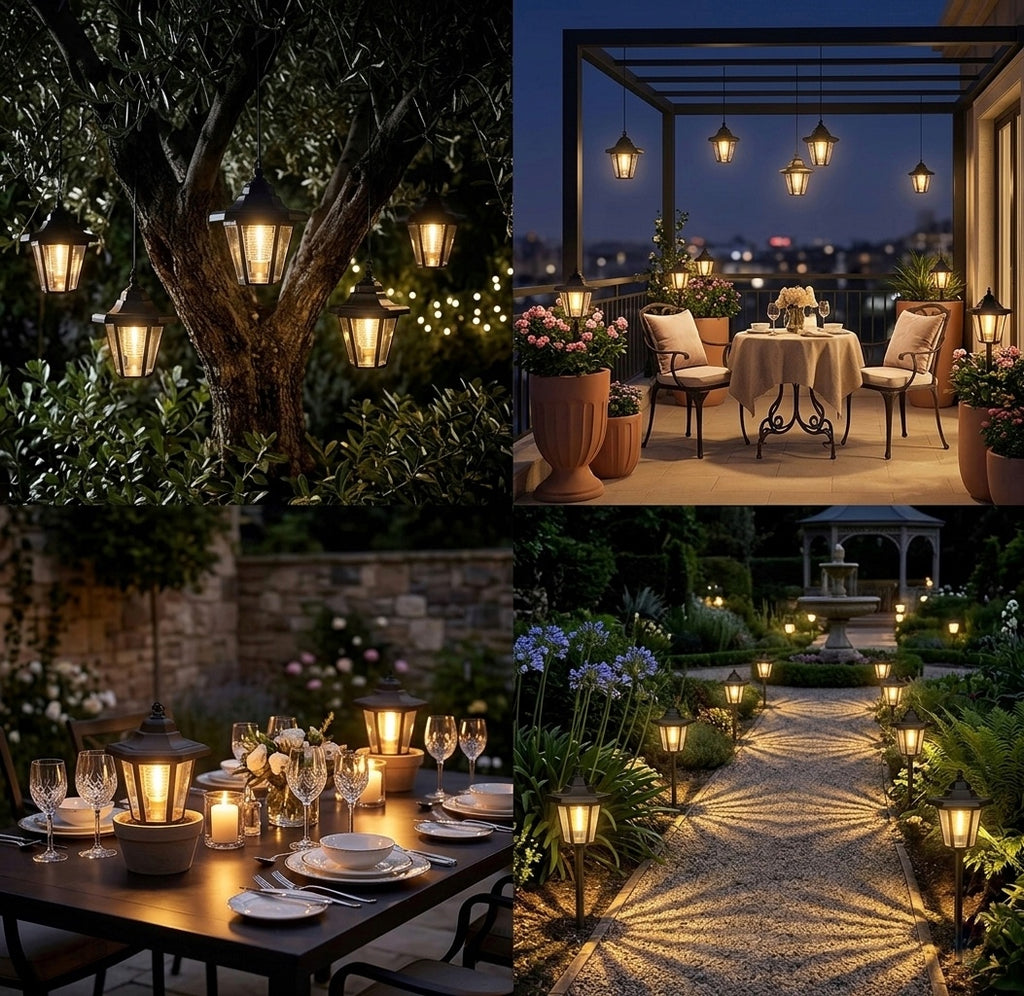 Luvora LuminaGarden™ Solar Lantern