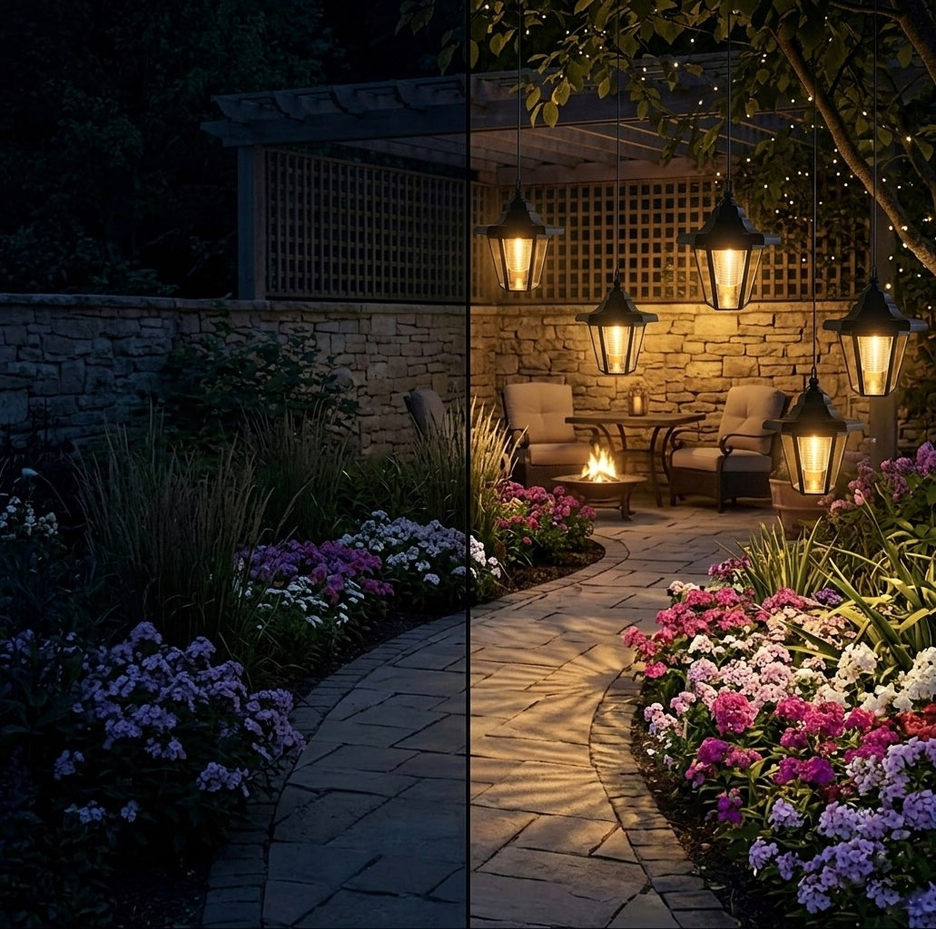 Luvora LuminaGarden™ Solar Lantern