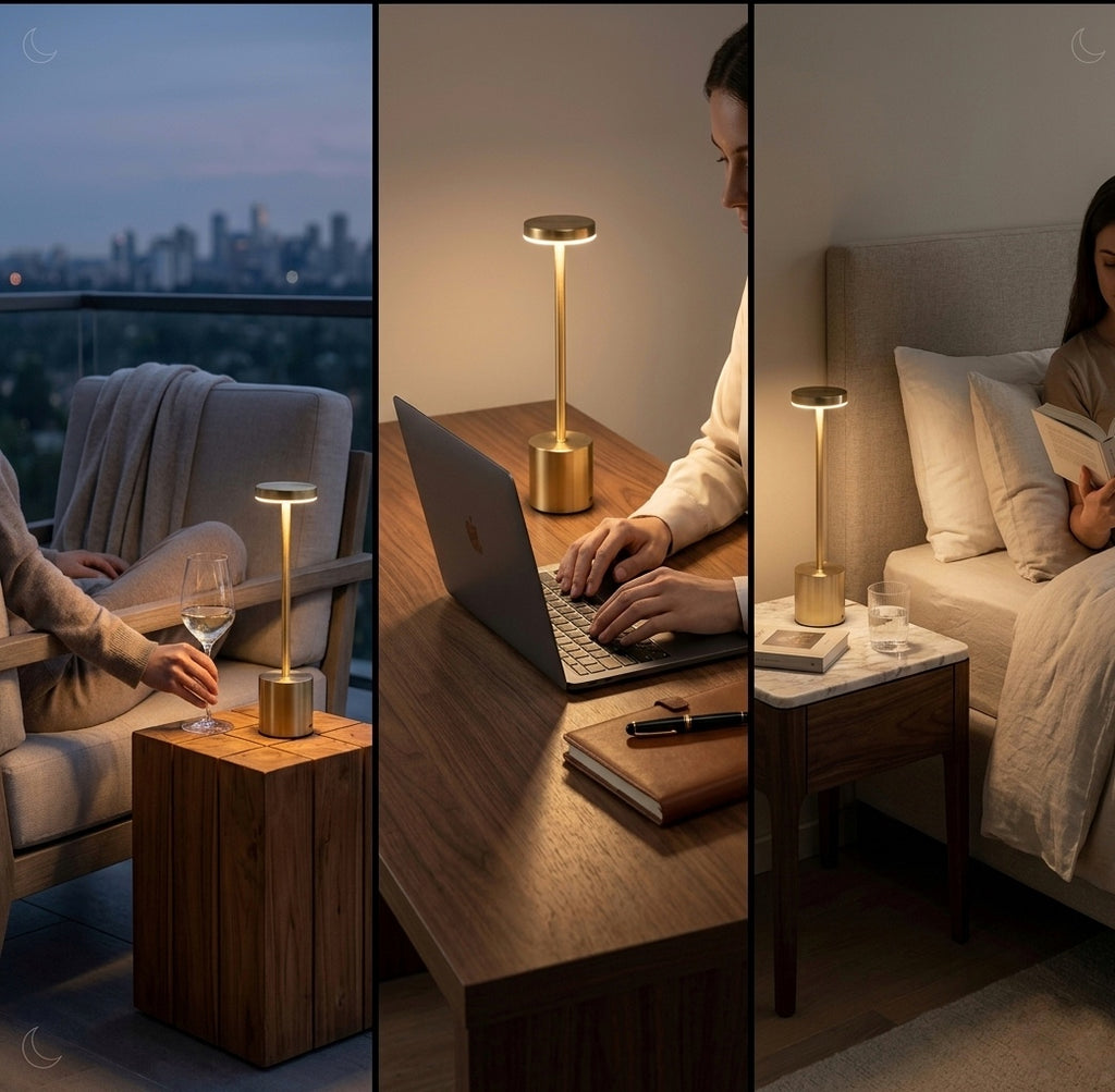 Luvora AuraGlow™ Cordless Table Lamp